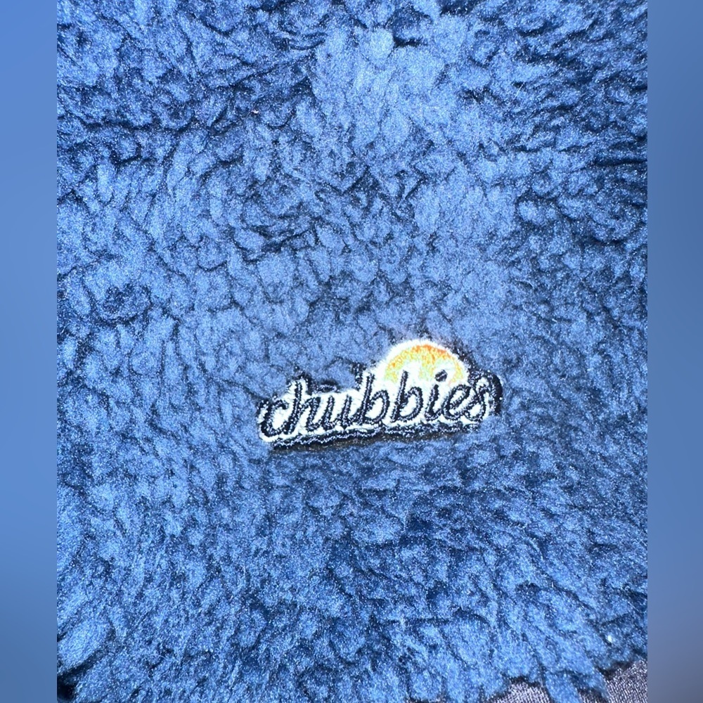 Chubbies- Men’s The Snuggler High-Pile- Navy, Sz Large, EXCELLENT USED COND. - Picture 3 of 5
